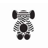 Baby Stripe Elephant